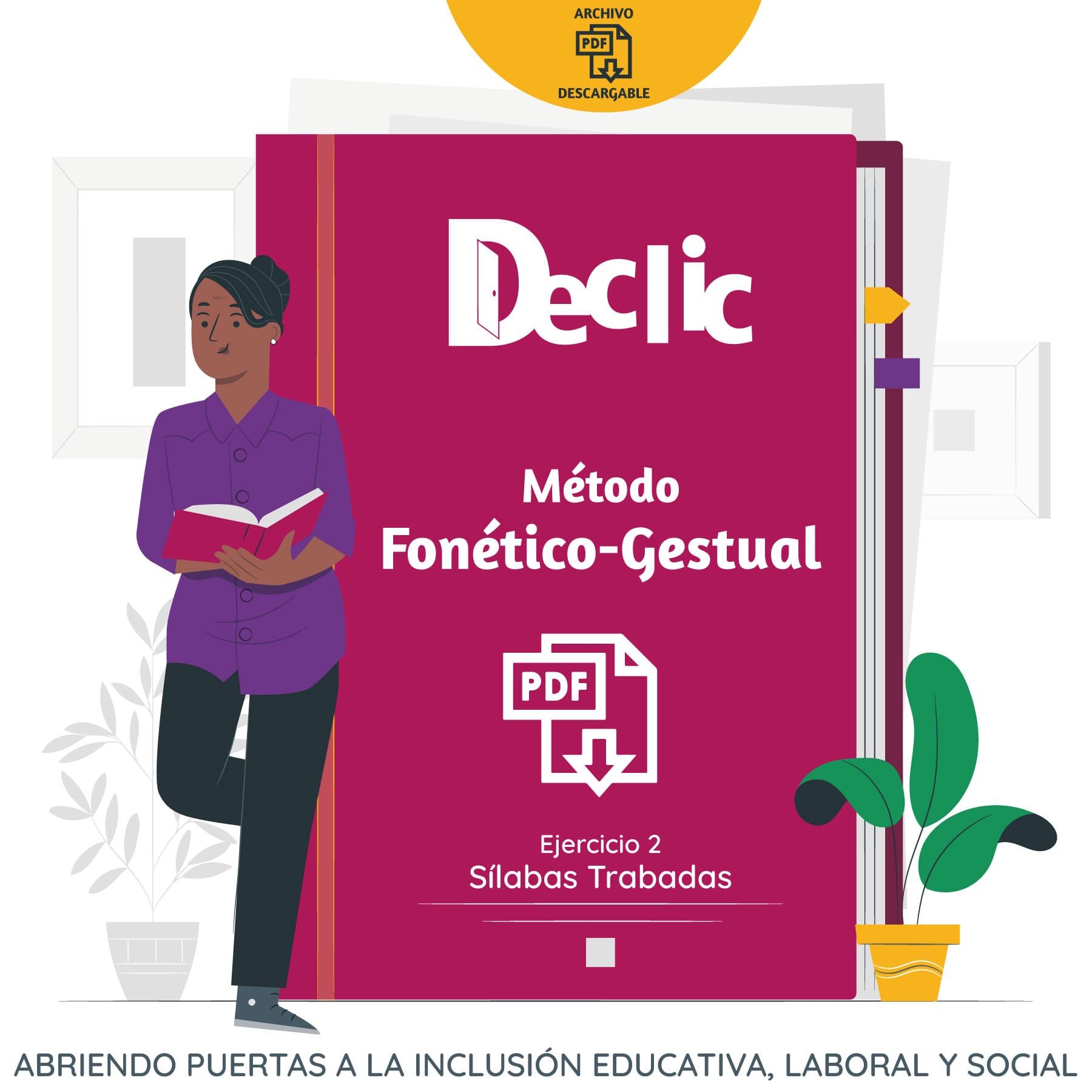 declic-metodo-fonetico-gestual-ejercicios-2 Cuaderno 2 de Ejercicios para MFG (PDF) - Image 1