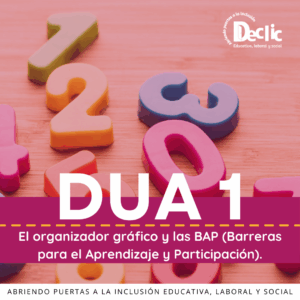 DUA 1: El organizador gráfico y las BAP (Barreras para el Aprendizaje y Participación)