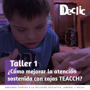 Taller 1: Cómo mejorar la atención sostenida con cajas Teacch Online